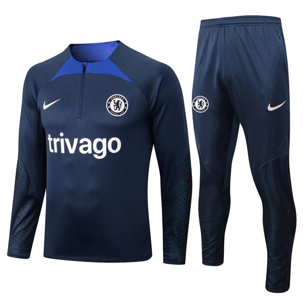 Trainings-Sweatshirt Chelsea 2023 Blau